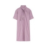 Dries Van Noten Cotton shirt dress in Purple | Dresses | Luxury Shoes 