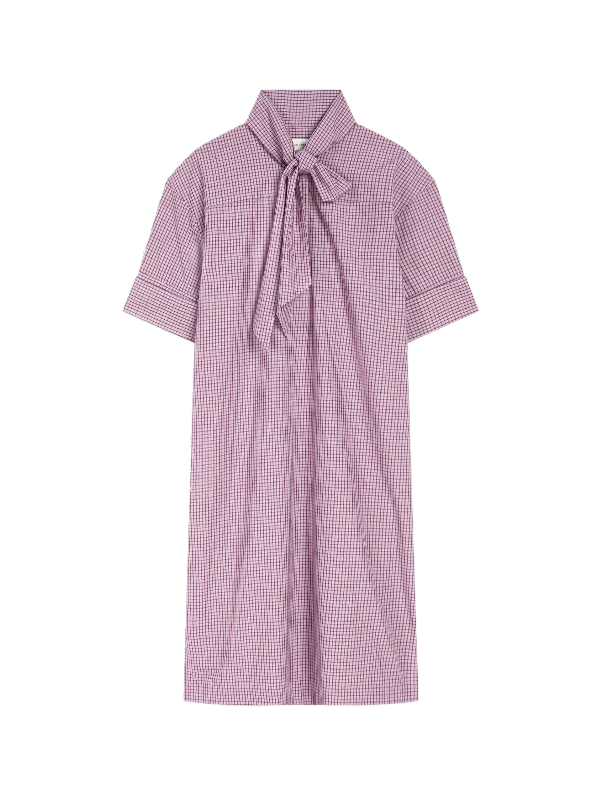 Dries Van Noten Cotton shirt dress in Purple | Dresses | Luxury Shoes Dries Van Noten Cotton shirt dress in Purple | Dresses | Luxury Shoes