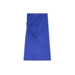 Dries Van Noten Draped jersey skirt in Electric | Skirts | Luxury Shoes 