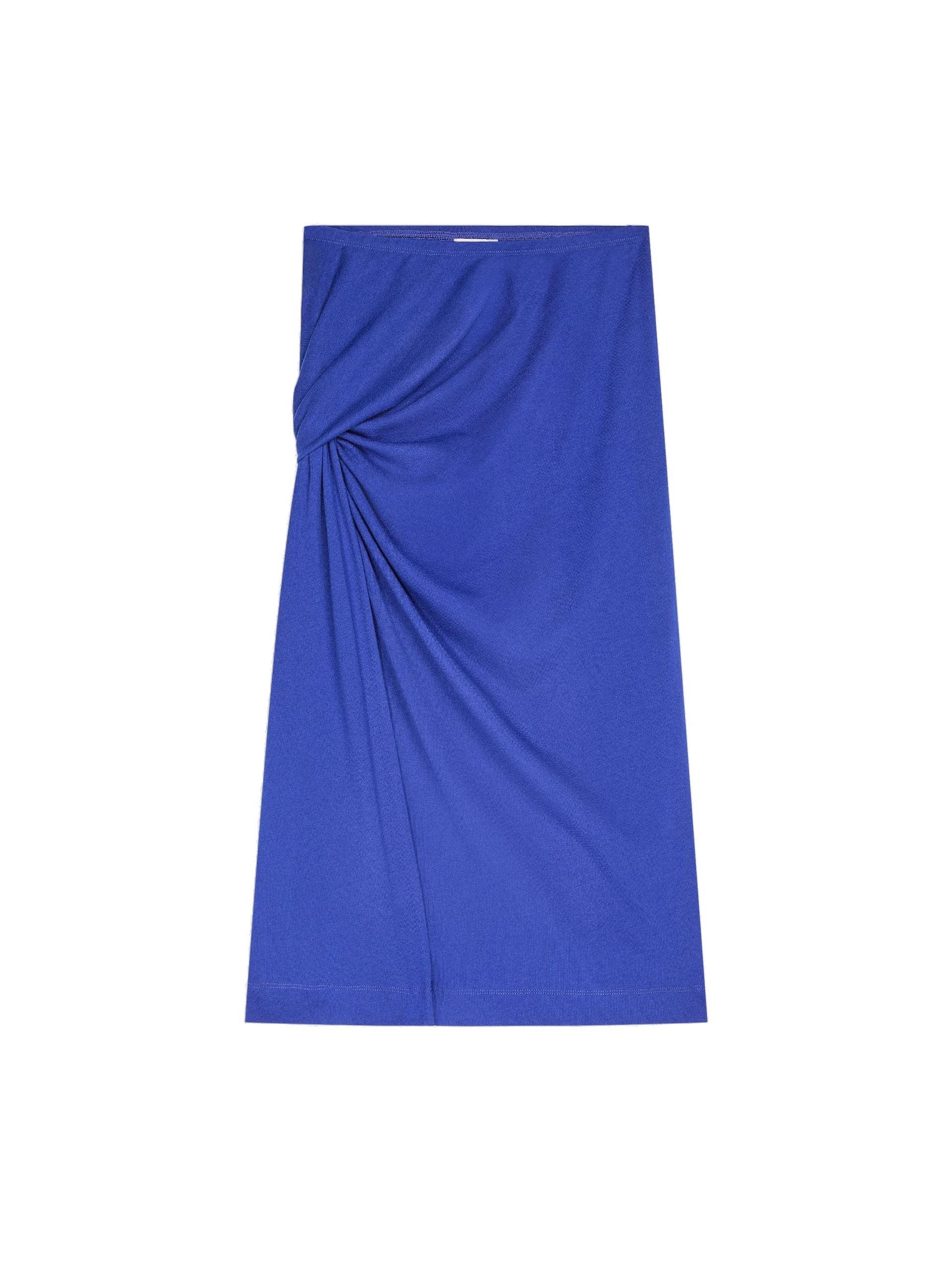 Dries Van Noten Draped jersey skirt in Electric | Skirts | Luxury Shoes Dries Van Noten Draped jersey skirt in Electric | Skirts | Luxury Shoes