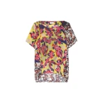 Dries Van Noten Draped viscose top in Purple | Tops | Luxury Shoes 