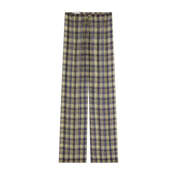 Dries Van Noten Elasticated pleated pants in Khaki | Pants | Luxury Shoes 