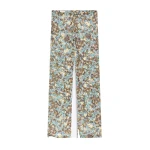 Dries Van Noten Elasticated pleated pants in Sky | Pants | Luxury Shoes 