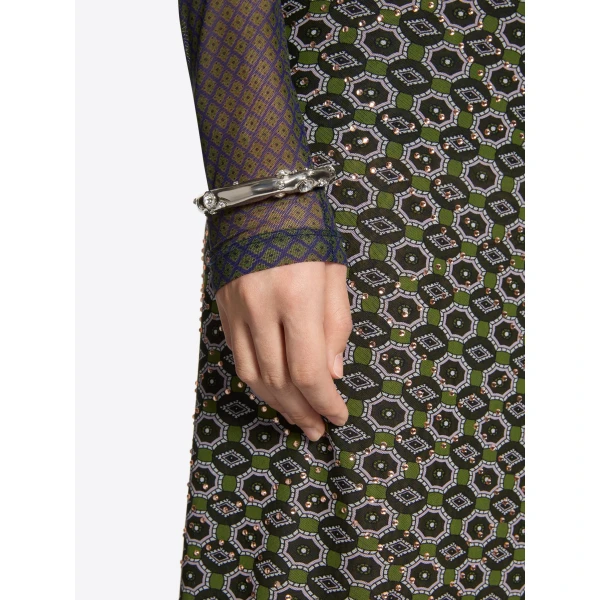 Embellished cuff in Silver - Image 2