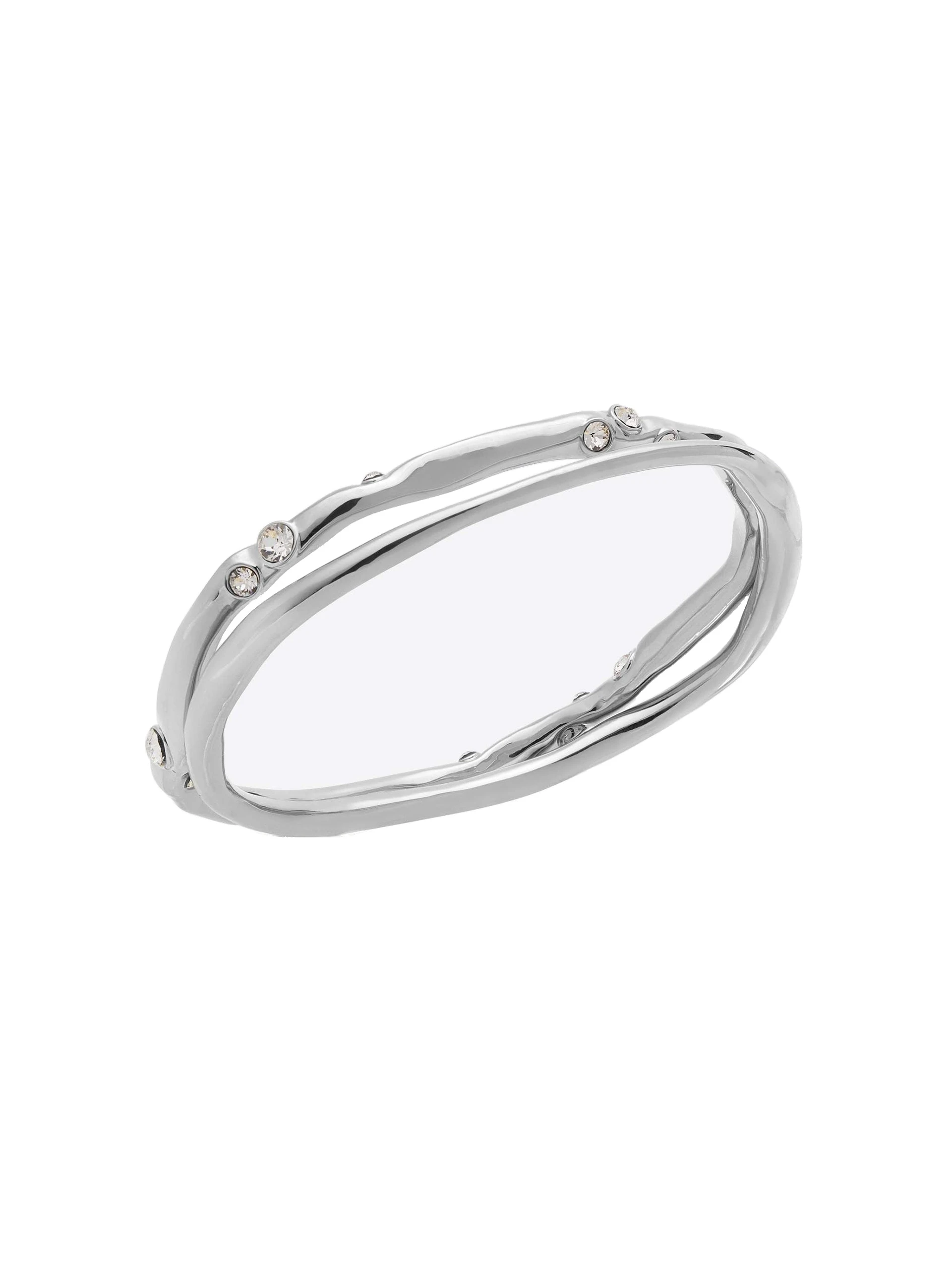 Dries Van Noten Embellished cuffs in Silver | Cuffs | Luxury Shoes Dries Van Noten Embellished cuffs in Silver