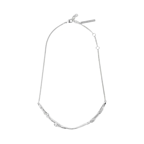 Embellished necklace in Silver