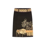 Dries Van Noten Embroidered pencil skirt in Black | Skirts | Luxury Shoes 