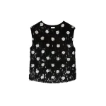 Dries Van Noten Embroidered silk top in Black | Tops | Luxury Shoes 