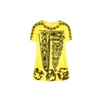 Dries Van Noten Embroidered tailored top in Yellow | Tops | Luxury Shoes 