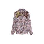 Dries Van Noten Embroidered viscose shirt | Tops | Luxury Shoes 