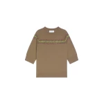 Dries Van Noten Embroidered wool sweater in Forest | Knitwear | Luxury Shoes 