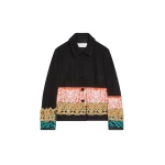 Dries Van Noten Fitted embroidered wool blazer in Black | Jackets | Luxury Shoes 