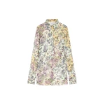 Dries Van Noten Fitted jacquard shirt in Mint | Tops | Luxury Shoes 