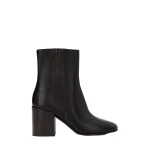 Dries Van Noten Heeled leather Chelsea boots in Black