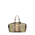 Dries Van Noten Jacquard East-West bag in Sand