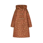 Dries Van Noten Jacquard duffel coat in Rust | Coats | Luxury Shoes 