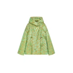 Dries Van Noten Jacquard puffer jacket in Light Green | Jackets | Luxury Shoes 