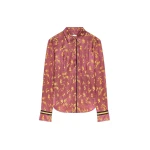 Dries Van Noten Jacquard shirt in Purple | Tops | Luxury Shoes 