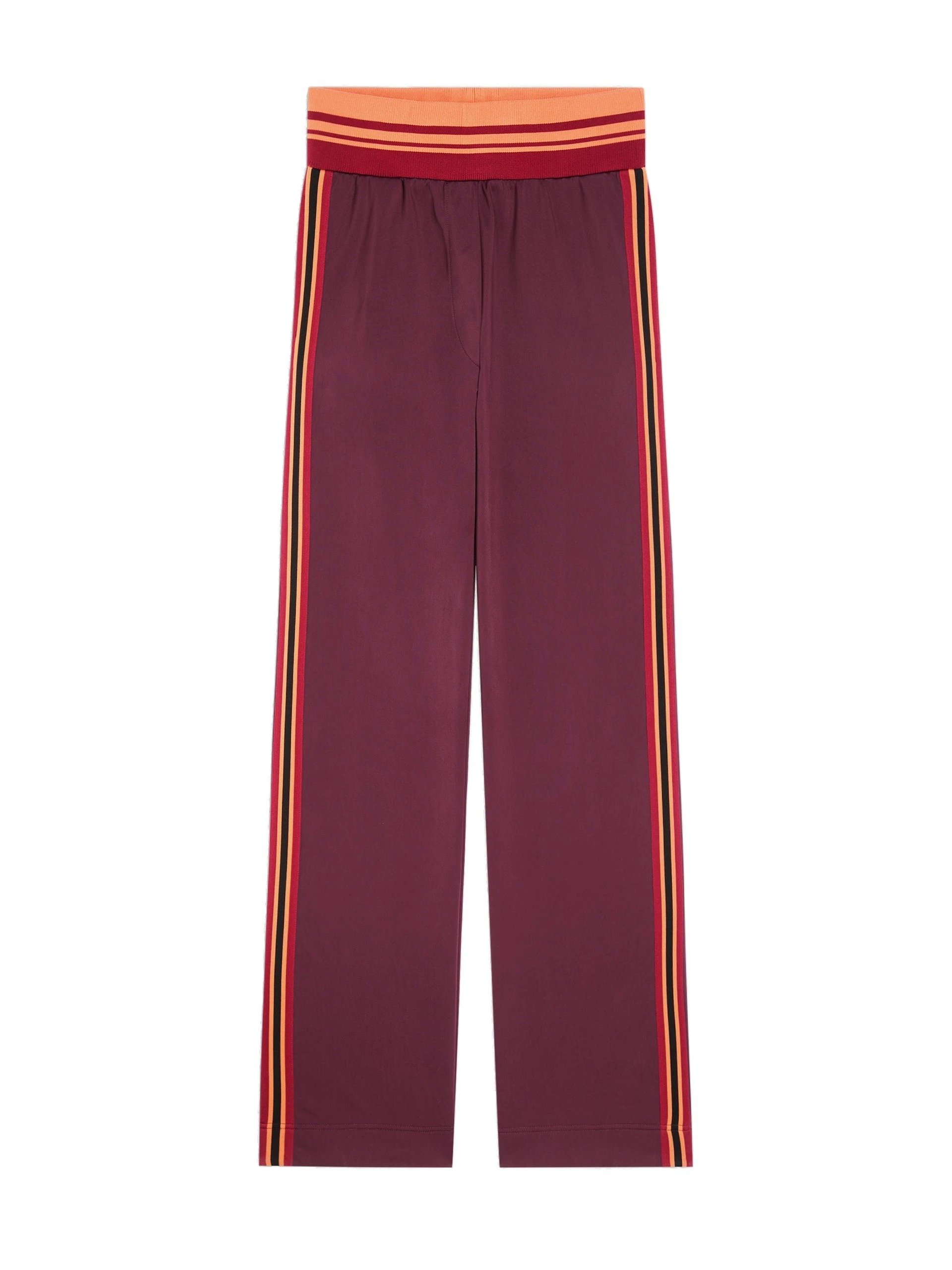 Dries Van Noten Jersey track pants in Burgundy | Pants | Luxury Shoes Dries Van Noten Jersey track pants in Burgundy | Pants | Luxury Shoes