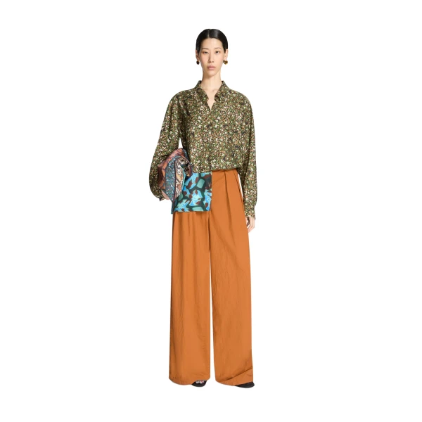 Large scarf bag in Brown - Image 5