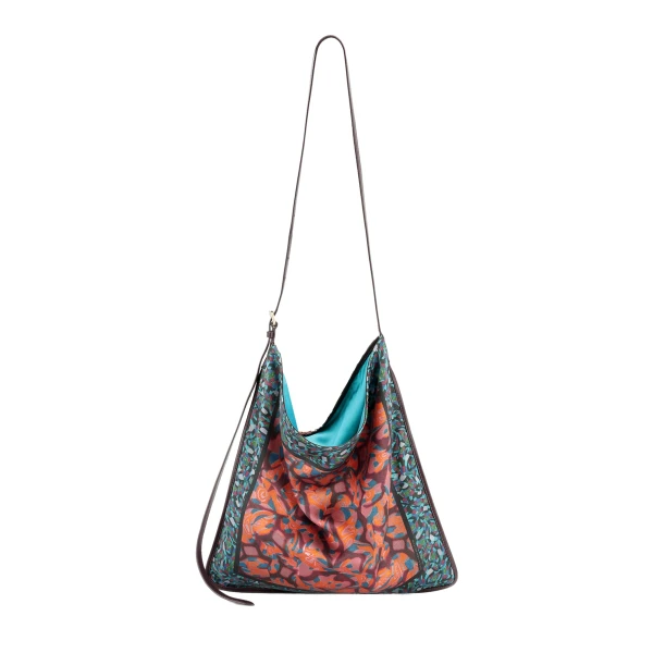 Large scarf bag in Brown