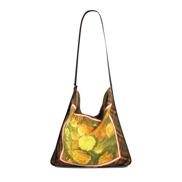 Large scarf bag in Yellow