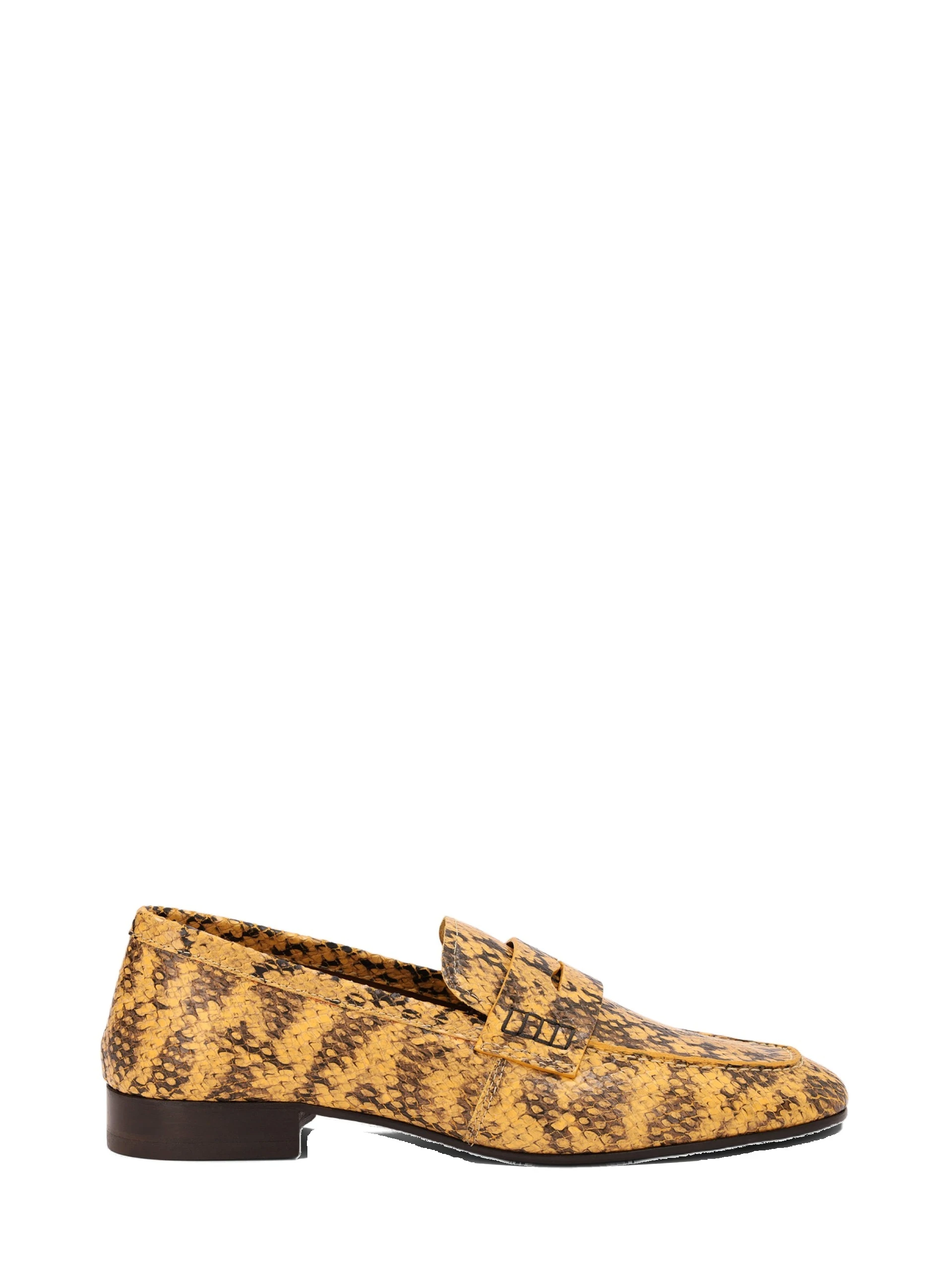 Dries Van Noten Leather penny loafers in Yellow | Loafers | Luxury Shoes Dries Van Noten Leather penny loafers in Yellow