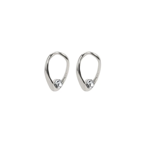 Loop earrings in Silver
