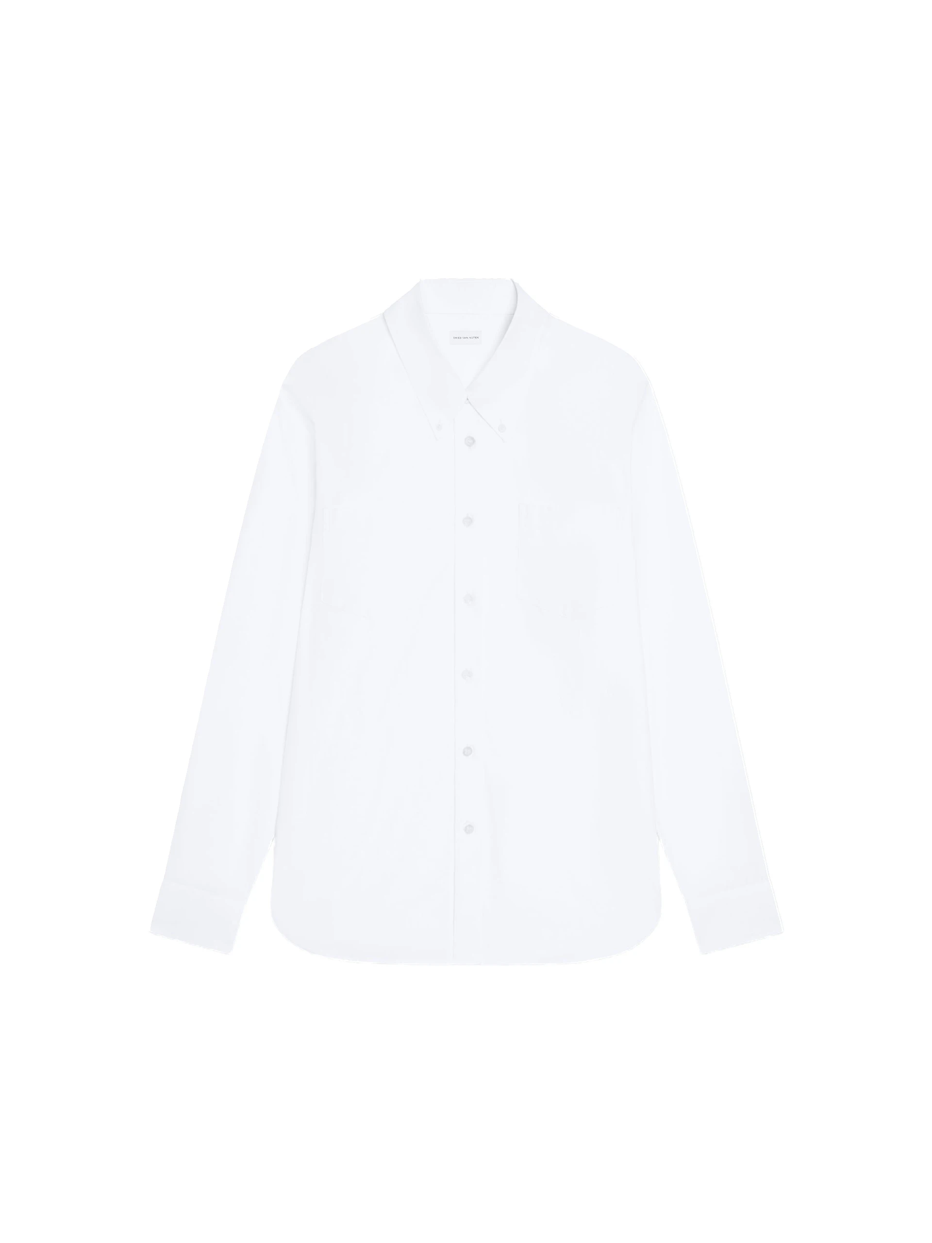 Dries Van Noten Loose cotton poplin shirt in White | Tops | Luxury Shoes Dries Van Noten Loose cotton poplin shirt in White | Tops | Luxury Shoes