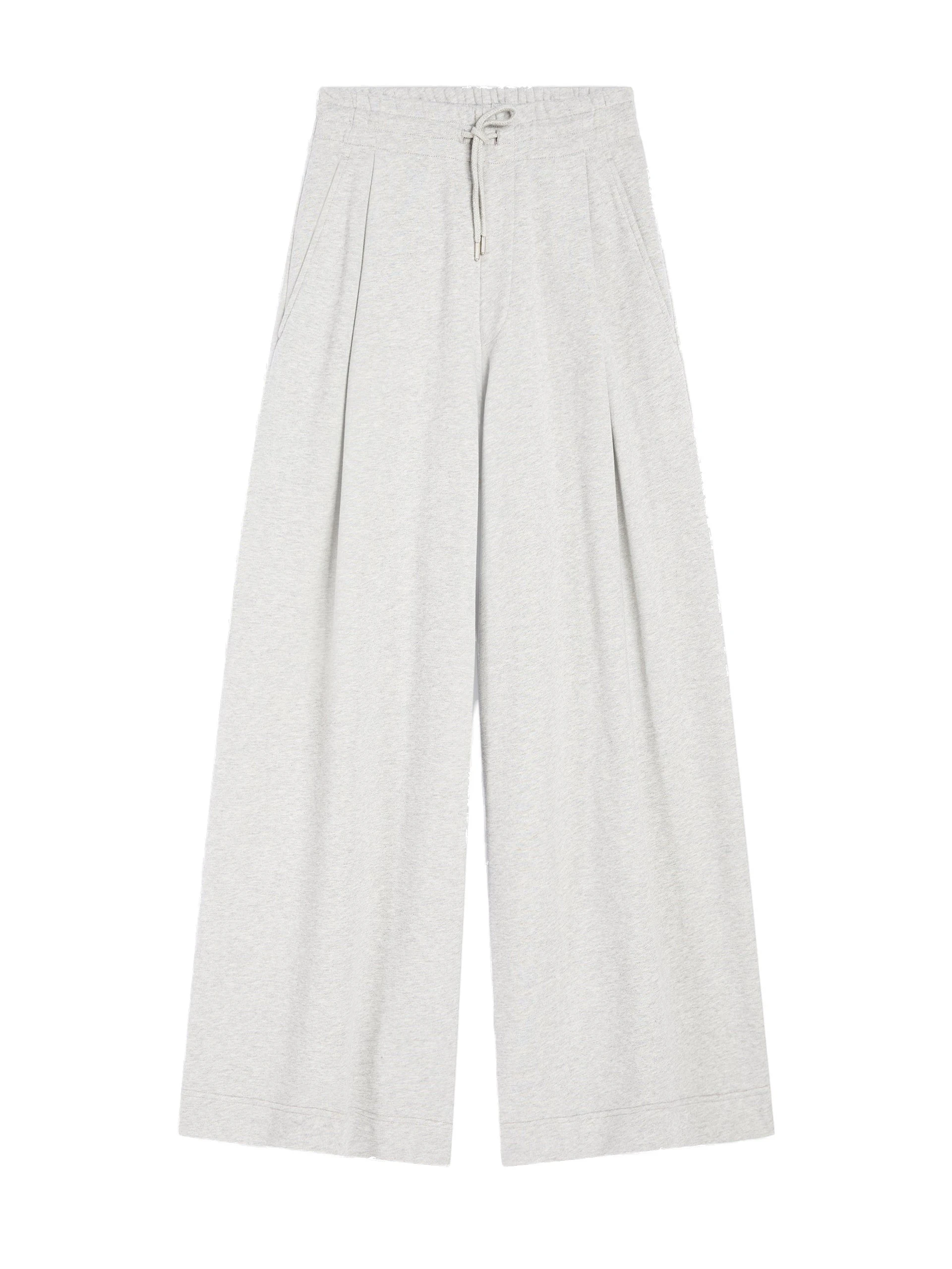 Dries Van Noten Loose cotton sweatpants in Grey Melange | Pants | Luxury Shoes Dries Van Noten Loose cotton sweatpants in Grey Melange | Pants | Luxury Shoes