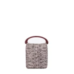 Dries Van Noten Micro leather bag in Taupe