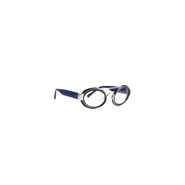 Oval glasses in Black