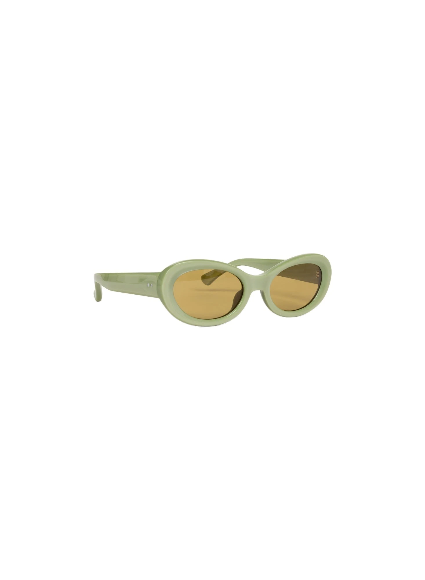 Dries Van Noten Oval sunglasses in Green | Sunglasses | Luxury Shoes Dries Van Noten Oval sunglasses in Green