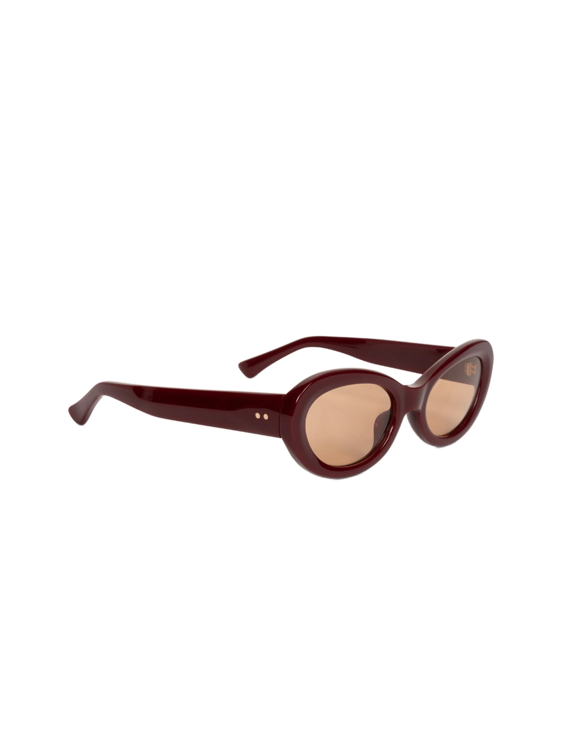 Dries Van Noten Oval sunglasses in Red | Sunglasses | Luxury Shoes Dries Van Noten Oval sunglasses in Red