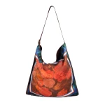 Dries Van Noten Oversized scarf bag in Red