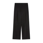Dries Van Noten Pleated pants in Black | Pants | Luxury Shoes 