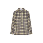 Dries Van Noten Pleated shirt in Khaki | Tops | Luxury Shoes 