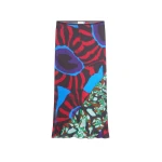 Dries Van Noten Printed midi skirt in Red | Skirts | Luxury Shoes 