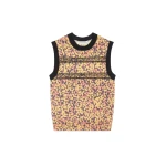 Dries Van Noten Printed wool sweater in Orange | Knitwear | Luxury Shoes 