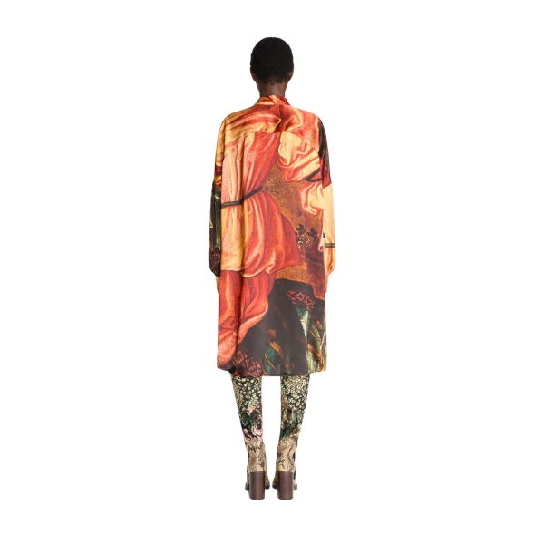 Silk shirt dress - Image 4