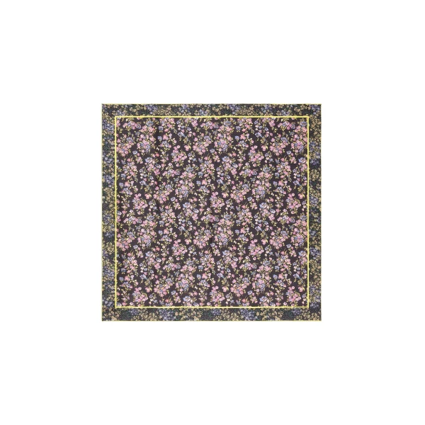 Silk square scarf in Auber