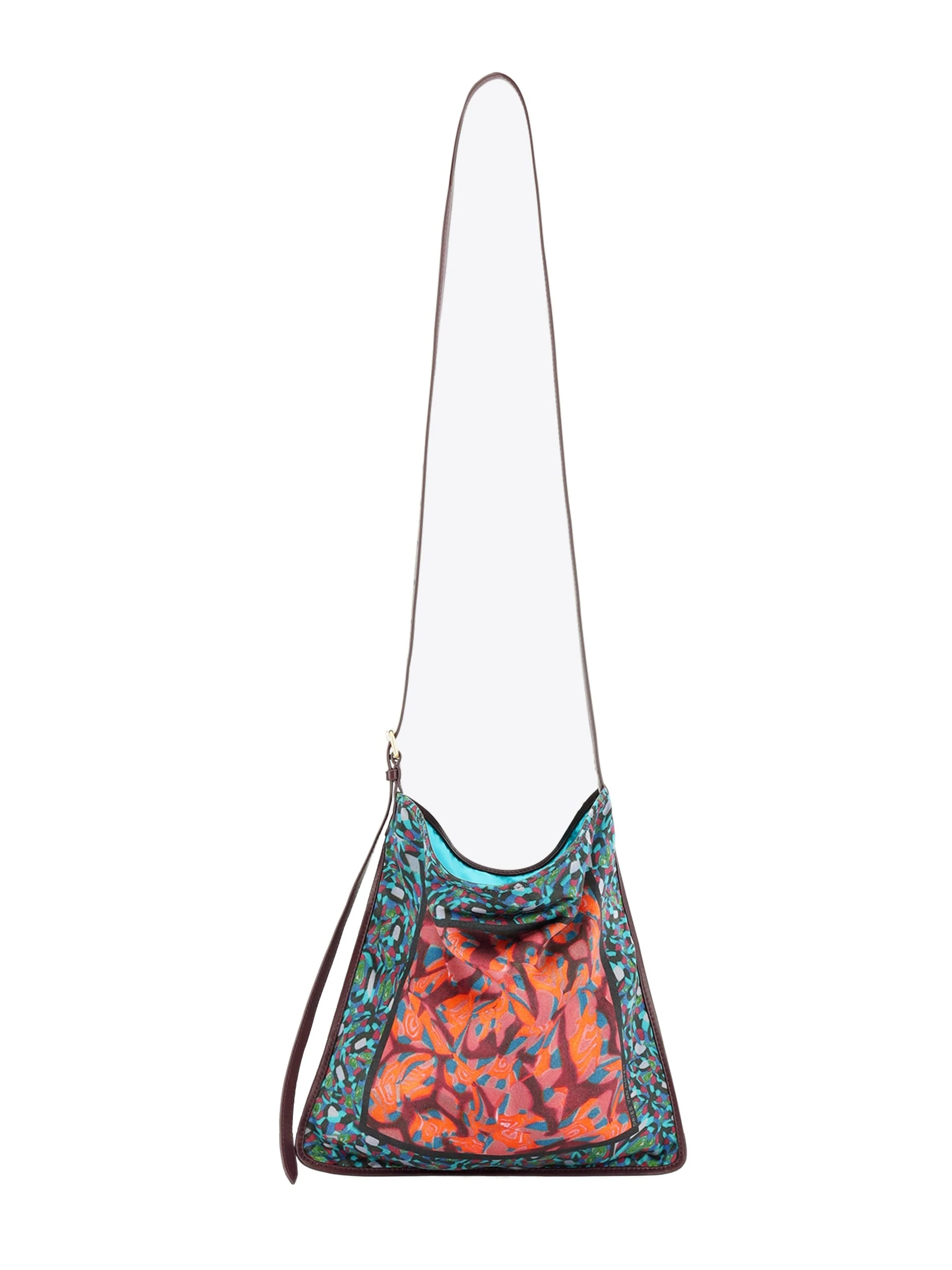 Dries Van Noten Small scarf bag in Brown | Totes & Top-Handle Bags | Luxury Shoes Dries Van Noten Small scarf bag in Brown
