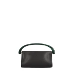 Dries Van Noten Small smooth leather bag in Black
