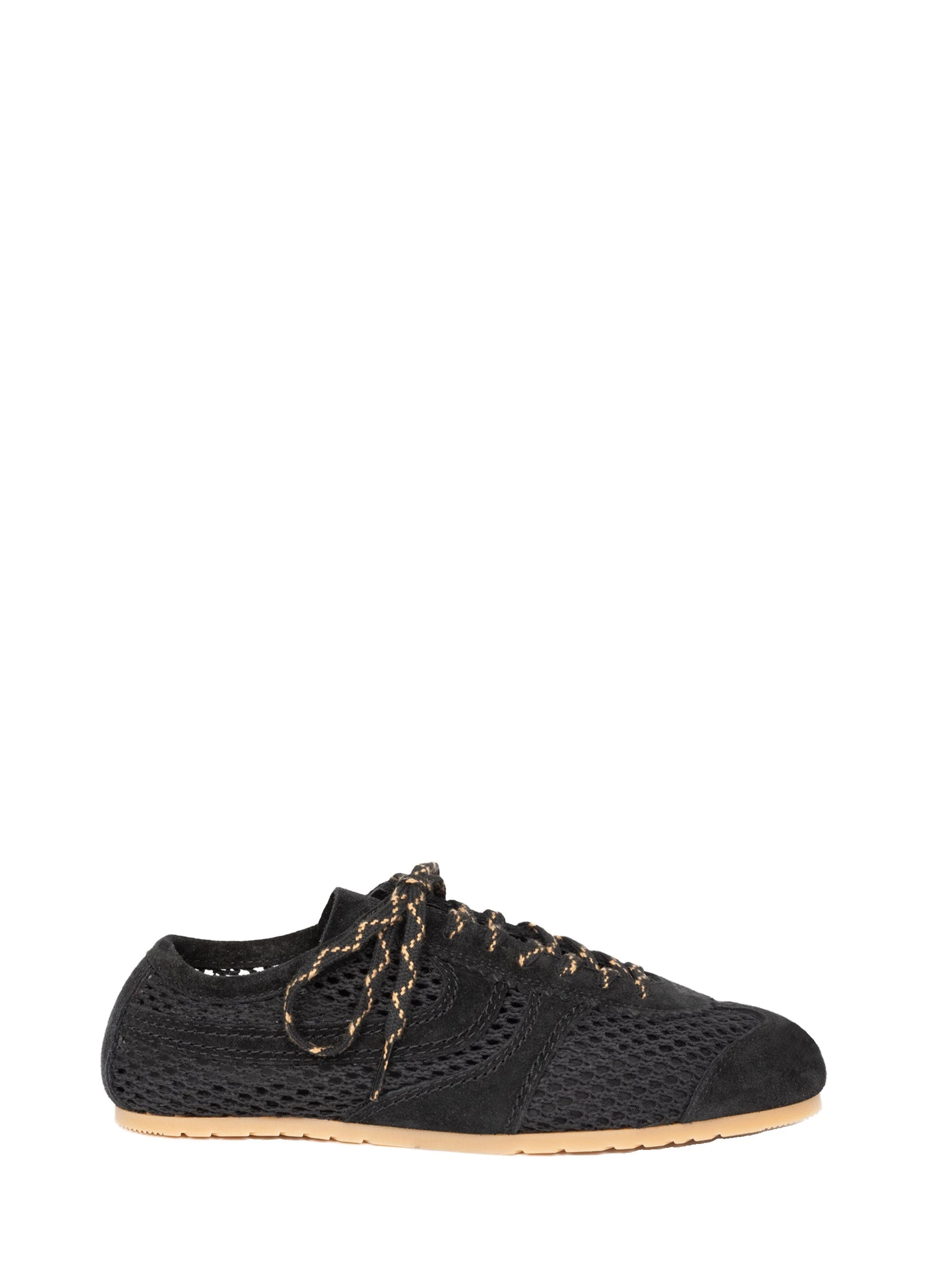 Dries Van Noten Suede sneakers in Black | Sneakers | Luxury Shoes Dries Van Noten Suede sneakers in Black
