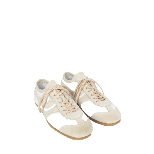Suede sneakers in White - Image 3