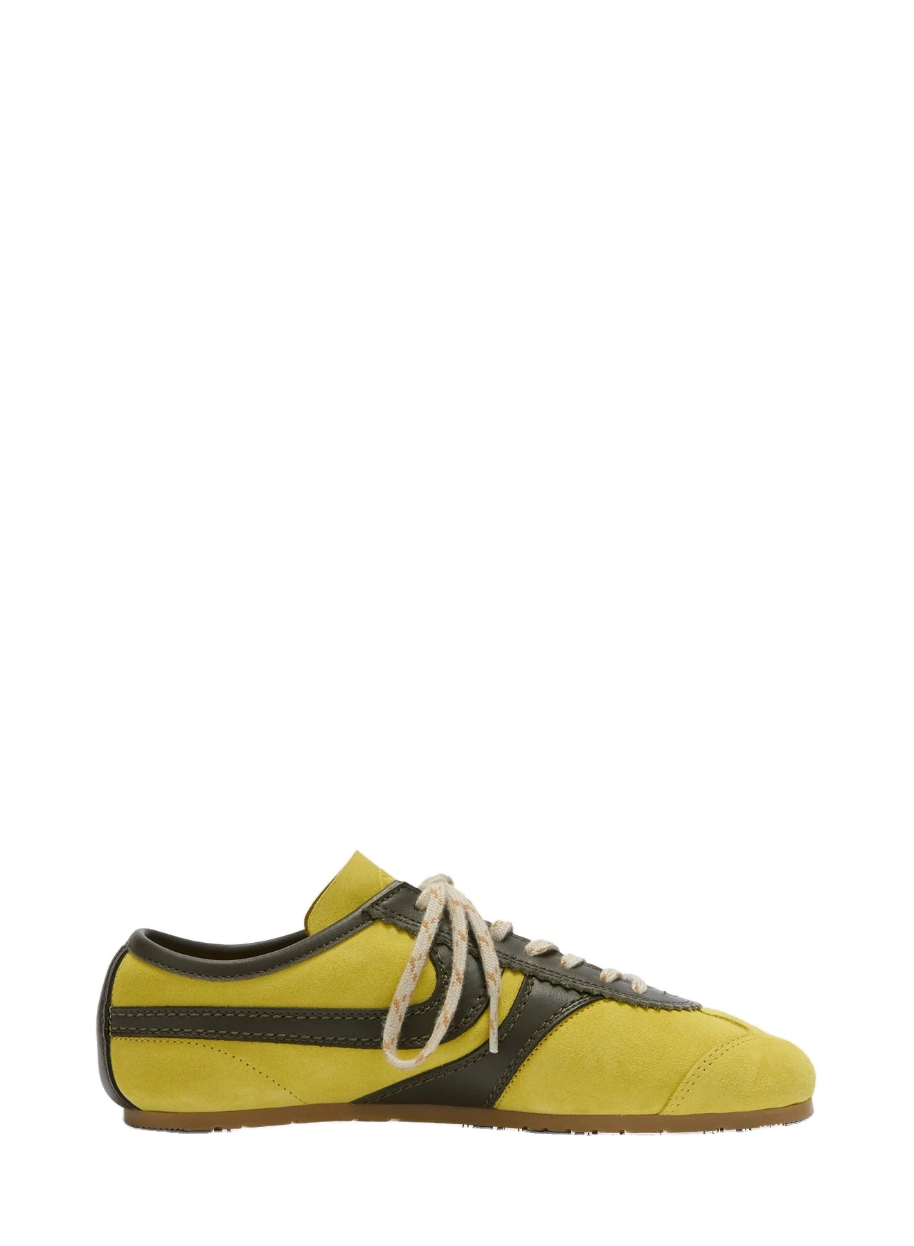 Dries Van Noten Suede sneakers in Yellow | Sneakers | Luxury Shoes Dries Van Noten Suede sneakers in Yellow