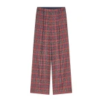 Dries Van Noten Tailored jacquard pants in Red | Pants | Luxury Shoes 