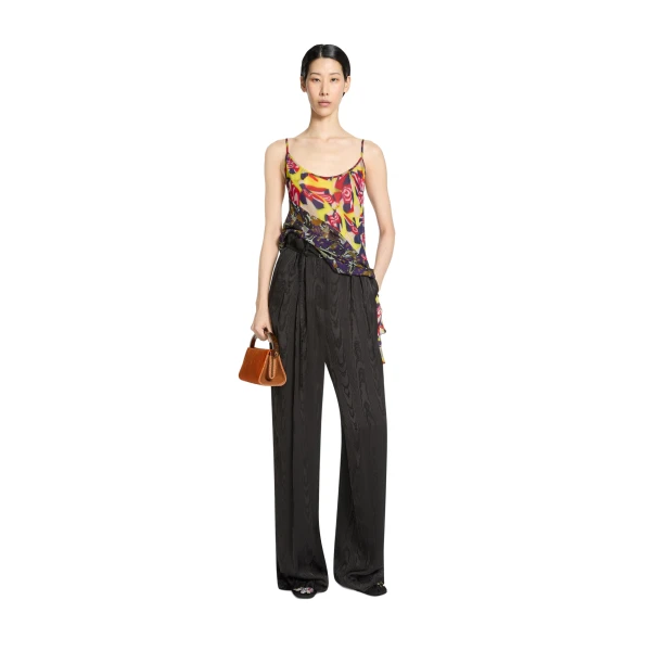 Viscose slip top in Purple - Image 2
