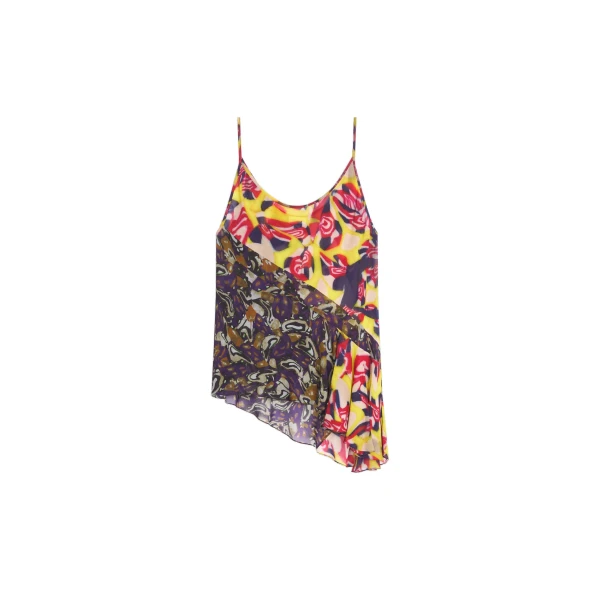 Viscose slip top in Purple