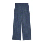 Dries Van Noten Wide leg cotton pants in Green | Pants | Luxury Shoes 